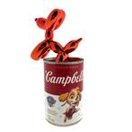 Koen Betjes (1992) - Balloon Dog (Red Glossy) x Campbell, Antiek en Kunst, Kunst | Schilderijen | Modern