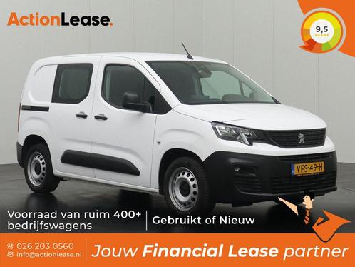 Peugeot Partner Bestelbus L1 H1 2020 Diesel Automaat, Auto's, Peugeot, Dealer onderhouden, Te koop, Zwart, Automaat, Financial lease