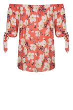 -50% Esqualo  Esqualo Blouse hs19.14208 print  maat 34, Verzenden, Nieuw
