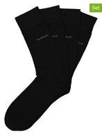 SALE -50% | Gant 4-delige set: sokken zwart | OP=OP, Kleding | Heren, Sokken en Kousen, Nieuw, Verzenden