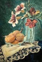 D. Jacobsen (XIX-XX) - Natura morta con lilium, Antiek en Kunst, Kunst | Schilderijen | Klassiek