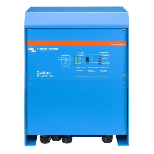 Victron Quattro 48V/5000VA/70A-100/100/230V VE.Bus Invert..., Doe-het-zelf en Verbouw, Overige Doe-het-zelf en Verbouw, Nieuw