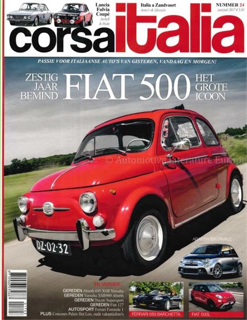 2017 CORSA ITALIA MAGAZINE 24 NEDERLANDS, Boeken, Auto's | Folders en Tijdschriften