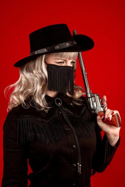 Katakomb, Fringe Mask., Kleding | Dames, Overige Dameskleding, Nieuw, Verzenden