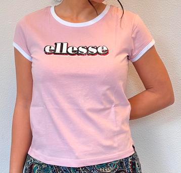 ellesse T-Shirt Ring Logo (Roze) Maten: Small & Medium beschikbaar voor biedingen