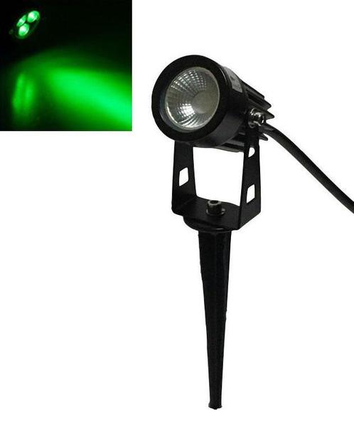 LED buiten spot groen - 3W - 12V, Tuin en Terras, Overige Tuin en Terras, Nieuw, Ophalen of Verzenden