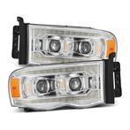 AlphaRex 02-05 Dodge Ram 1500 LUXX LED Proj Headlights Plank, Ophalen of Verzenden, Nieuw