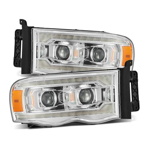 AlphaRex 02-05 Dodge Ram 1500 LUXX LED Proj Headlights Plank, Auto-onderdelen, Verlichting, Ophalen of Verzenden