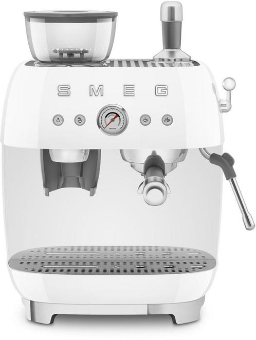 Smeg EGF03WHEU espresso koffiemachine - wit, Witgoed en Apparatuur, Koffiezetapparaten, Nieuw, Verzenden