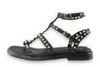 Omoda Sandalen in maat 39 Zwart | 10% extra korting, Verzenden, Zwart, Omoda, Sandalen of Muiltjes