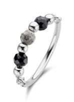 Casa Jewelry Ring Nero S 58 - Zilver, Nieuw, Verzenden