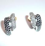Oorbellen - 18 karaat Witgoud - 1.30ct. tw. Diamant, Nieuw