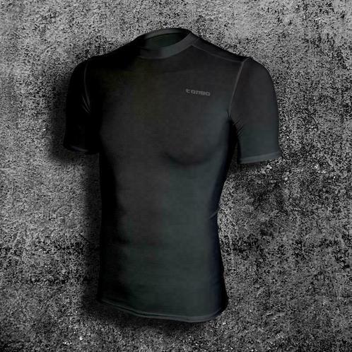 TONBO rashguard, korte mouwen, zwart; mma, vechtsport shirt, Sport en Fitness, Vechtsporten en Zelfverdediging, Nieuw, Verzenden