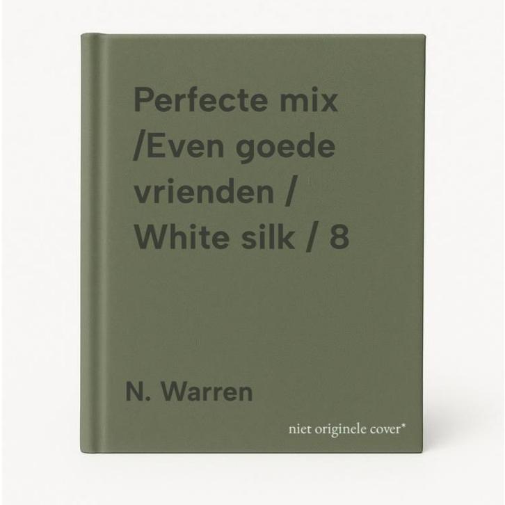 Perfecte mix /Even goede vrienden / White silk / 8 N. Warren, Boeken, Romans, Gelezen, Verzenden
