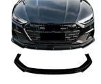 Voorspoiler | Audi A7 C8 S-line | 2019 | glanzend zwart, Verzenden, Nieuw, Audi