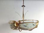 Plafondlamp - spin - Kristal, Metaal - Hanglamp met