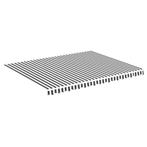 Luifeldoek 4,5x3,5 Antraciet - retourdeal! 40% korting, Ophalen of Verzenden, Zo goed als nieuw, 250 cm tot 450 cm