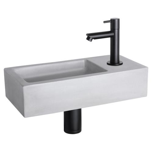 Fonteinset Differnz Ravo Beton 38.5x18.5x9 cm Licht Grijs, Doe-het-zelf en Verbouw, Sanitair, Overige typen, Nieuw, Ophalen of Verzenden