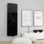 Handdoekradiator 160 x 48 cm IP Cupertino Glas Zwart, Nieuw, Ophalen of Verzenden