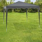 Inklapbare Partytent Vivara - 3 x 3m - Grijs, Verzenden, Nieuw