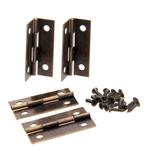Set van 16 bronzen scharnieren (35x19 mm, schroeven inbegre, Ophalen of Verzenden, Nieuw