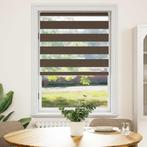 vidaXL Duo rolgordijn 100 x 175 cm Koffiebruin, Verzenden, Nieuw, Bruin