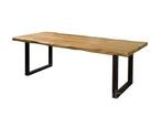 Eettafel-U Nicosia Mango - eettafel, Huis en Inrichting, Tafels | Eettafels, Nieuw, Overige materialen