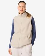 HEMA Dames sherpa bodywarmer creme, Verzenden, Nieuw