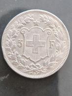 Zwitserland. 5 Franken 1889 (Zonder Minimumprijs), Postzegels en Munten, Munten | Europa | Niet-Euromunten
