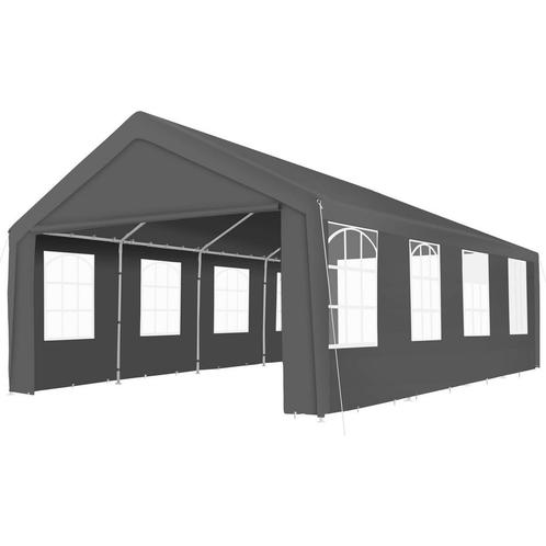 Partytent Mammut 8x4m met plug-in systeem, stevig en wateraf, Tuin en Terras, Partytenten, Verzenden