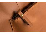 Burkely Evelyn - Laptopbag 15,6 inch - Hunter Leer - Cognac, Sieraden, Tassen en Uiterlijk, Tassen | Schoudertassen, Verzenden
