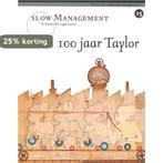 100 jaar Taylor / Slow Management / 15 9789089590343, Verzenden, Zo goed als nieuw, Walter van Hulst