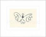Kunstdruk Pablo Picasso - Le Papillon 50x60cm, Nieuw, Verzenden