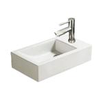 Fonteinset Sanilux Qubic Keramiek 45x25x12cm met 1/2 Yara, Ophalen of Verzenden, Nieuw, Chroom, Overige typen
