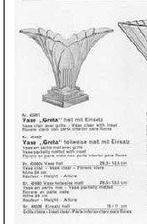 Vaas - August Walther model Greta - Glas, Antiek en Kunst, Antiek | Glas en Kristal