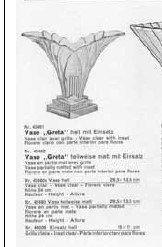 Vaas - August Walther model Greta - Glas, Antiek en Kunst, Antiek | Glas en Kristal