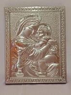 Icoon - Madonna met kind - 925 Sterling Zilver  67 AN -, Antiek en Kunst