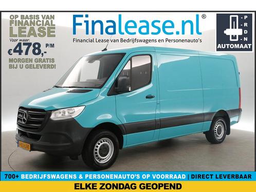 Mercedes-Benz Sprinter 319 3.0 CDI L2H1 V6 191PK AUT €478pm, Auto's, Bestelauto's, Lease, Automaat, Diesel, Mercedes-Benz, Blauw