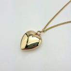 Ketting met hanger - 14 karaat Geel goud - Hartje