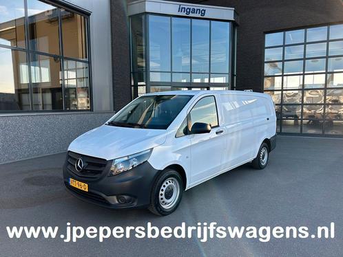 Zakelijke Lease |  Mercedes-Benz Vito 114 CDI Extra lang / E, Auto's, Bestelauto's, Onderhoudsboekje, Lease, Zwart, Handgeschakeld