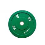 Veilige rubberen halterschijf 10 kg - perfect voor beginners, Ophalen of Verzenden, Nieuw
