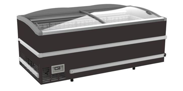 Supermarkt Vrieskist | Kop Element | 864L | Zwart | -18°c/-2, Witgoed en Apparatuur, Koelkasten en IJskasten, Ophalen of Verzenden