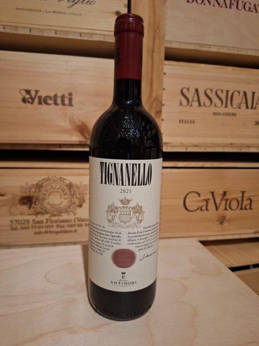 2021 Marchesi Antinori Tignanello - Toscane IGT - 1 Fles, Verzamelen, Wijnen