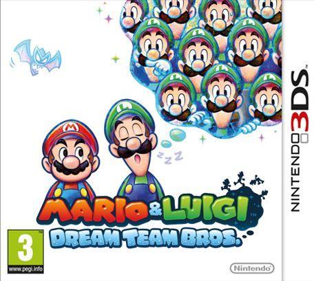 Mario & Luigi Dream Team Bros.-Standaard (3DS) Gebruikt, Spelcomputers en Games, Games | Nintendo 2DS en 3DS, Zo goed als nieuw
