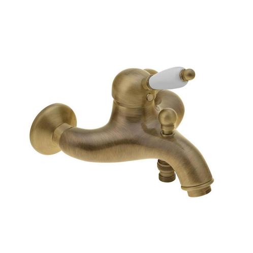 Opbouw Badkraan Sapho Kirké Mengkraan Retro Wit 1-hendel, Doe-het-zelf en Verbouw, Sanitair, Kraan, Nieuw, Ophalen of Verzenden