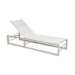 *WOONWINKEL* Beige Ligstoel, Tuin en Terras, Tuinsets en Loungesets, Verzenden, Nieuw, Kunststof