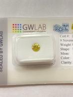 Zonder minimumprijs - 1 pcs Diamant (Kleurbehandeld) - 0.44, Nieuw