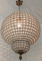 Plafondlamp - Glas, Messing, Metaal