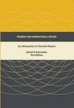 Introduction to Thermal Physics, An: Pearson New, Boeken, Verzenden, Zo goed als nieuw, Schroeder Daniel