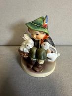 Goebel - Beeldje - Lovely Playmates-Boy with Rabbits ,